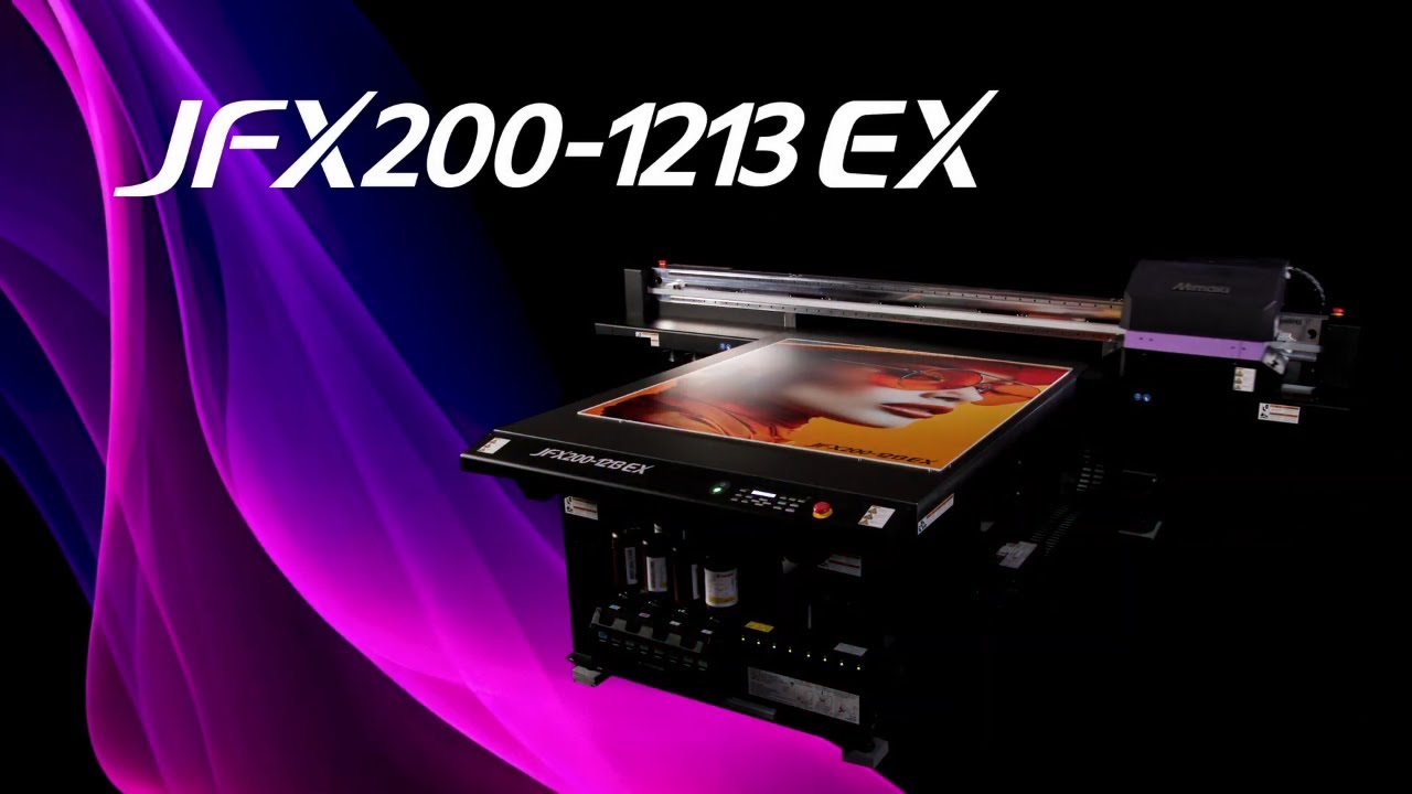 Mimaki UV-LED flatbed štampač srednje veličine “JFX200-1213 EX” Sitotehnika / ST Graf