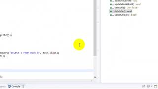 Back End : Video 6 : Implementation of CRUD using EntityManager Methods
