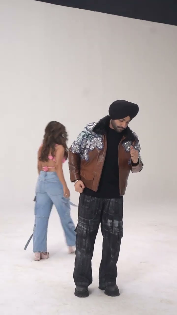 From the studio to the set, here's a peek into the making of FOMO by Jordan Sandhu #shorts