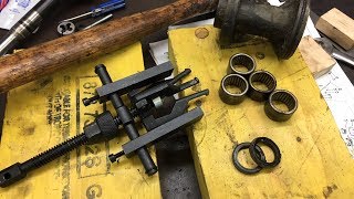 Removing the bearings from a Johnson 30 HP lower unit
