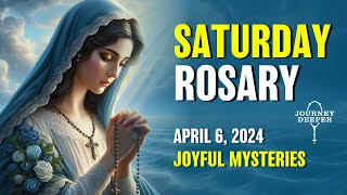 Saturday Rosary 🤍 Joyful Mysteries of the Rosary 🤍 April 6, 2024 VIRTUAL ROSARY