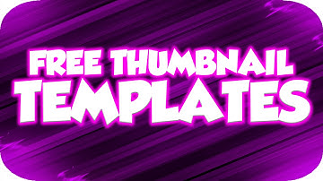 Free YouTube Thumbnail Templatesᴴᴰ Giveaway (PSD) | 2016 | With Color Changer | Thanks For 400 subs