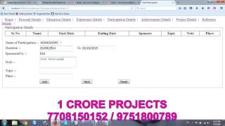 Resume Builder - 1Crore Projects