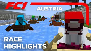 Minecraft F1 Boat Race | Austrian GP 2021 screenshot 5