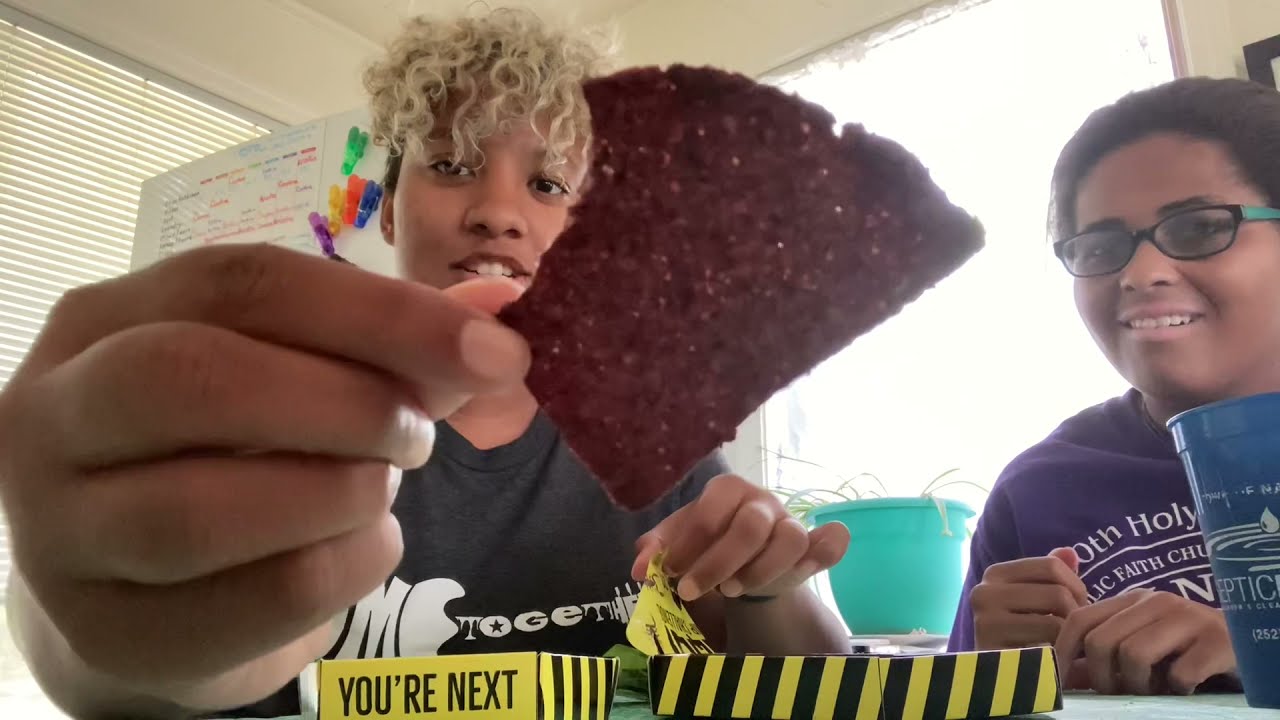 Paqui One Chip Challenge! (Threw up at the end!) 🥵😰🤢🤮