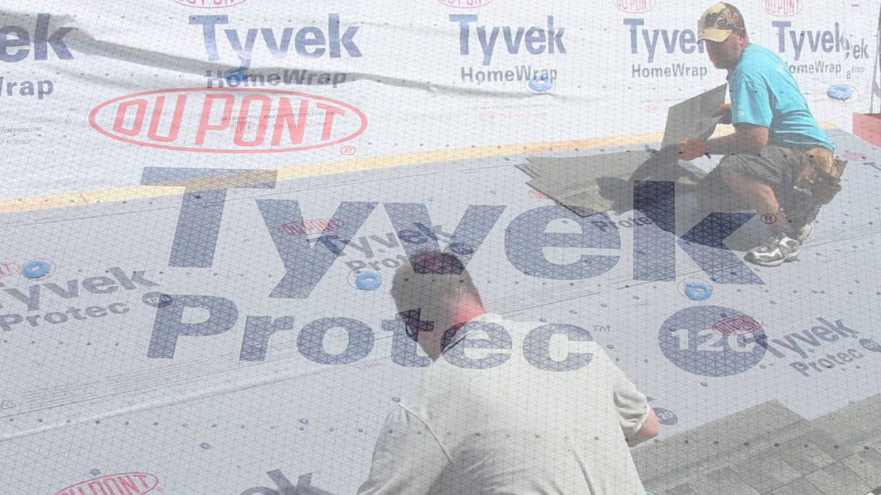 Tyvek® Protec™ Synthetic Underlayment See its Ideal Grip Properties