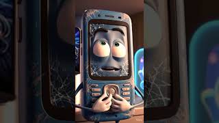 “পুরানো ফোনের দুঃখ 😅” #aivideo #ai #cattoon #cattoon #foryou