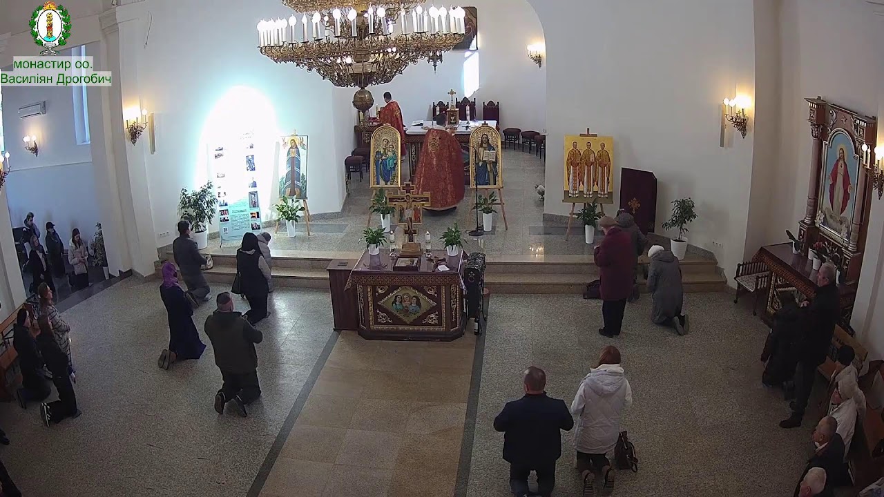 Свята Літургія 10.00  04.03.2026