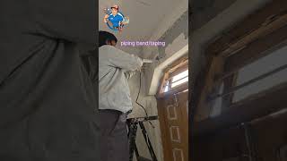 DAIKIN ac installation by TAAJ REFRIGERATION..#technician #daikin #aclover