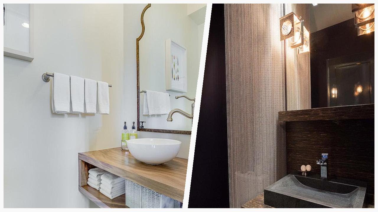 Designing a Cozy Powder Room with Wooden Touches | Designer CheatSheet