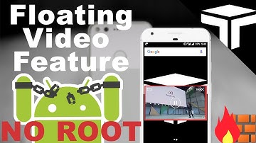 How to enable video floating feature on android device (NO ROOT)just like Samsung S8 floating video