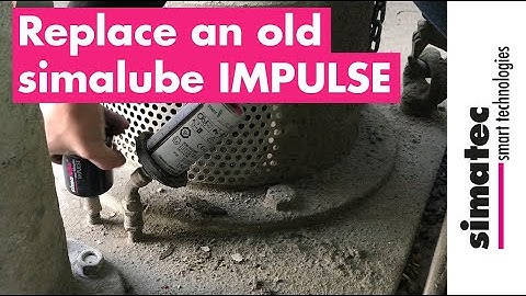 Replace an old simalube IMPULSE