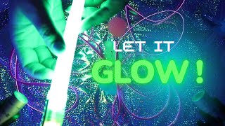 Let it glow! Neon ASMR triggers |No talking| screenshot 3