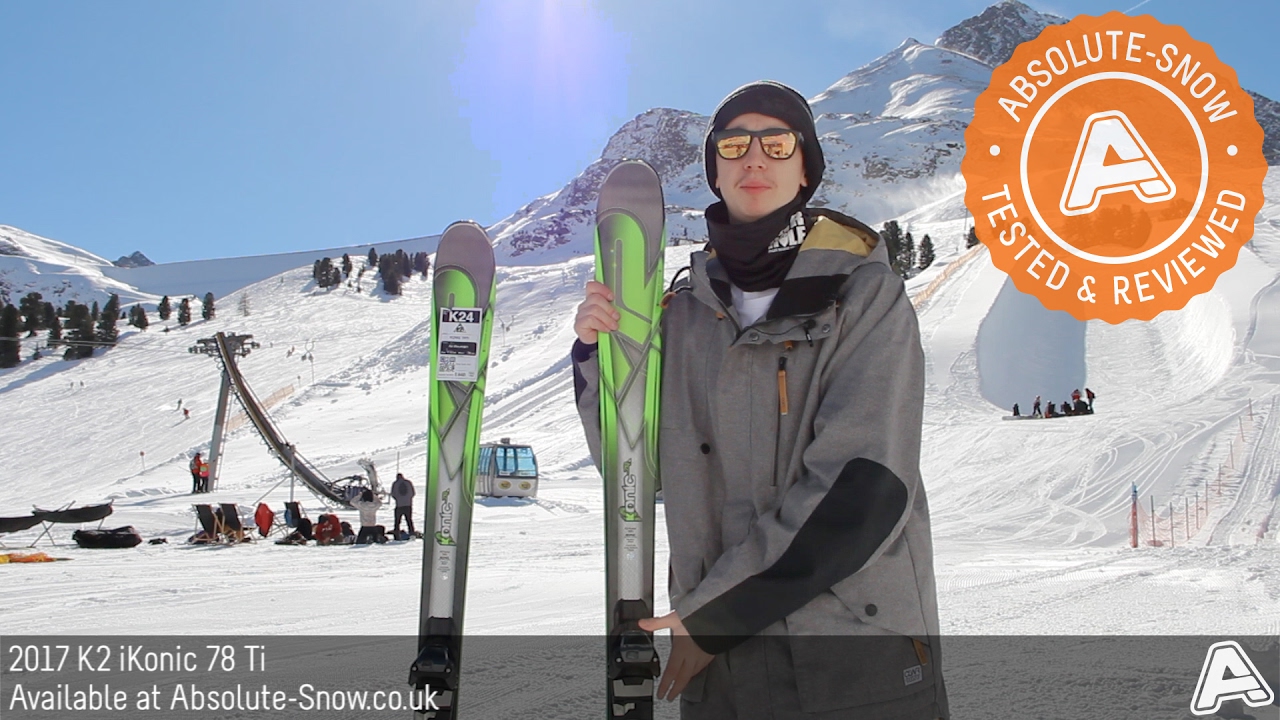 2016 / 2017 | K2 iKonic 78 Ti Ski | Video Review - YouTube