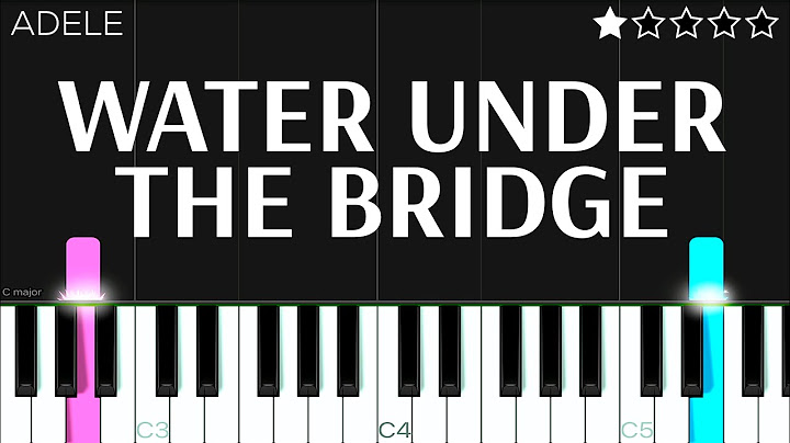 Water Under the Bridge Piano version - Piano performance video thumbnail