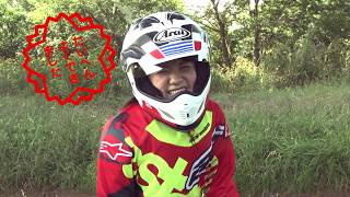 【梅チャレ！】梅本まどかが、初めてのオフロード走行に挑戦！