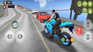 Motobike Simulator Drift Racing - Android Gameplay screenshot 5