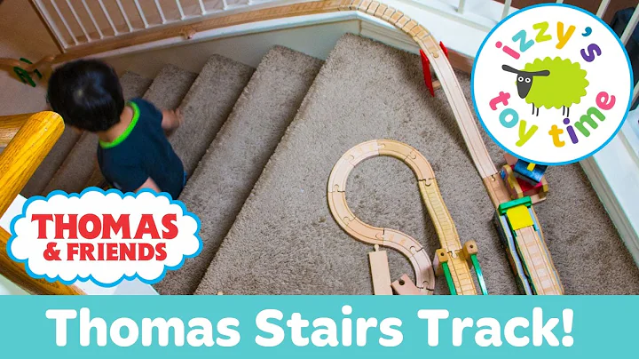 Thomas and Friends STAIR CHALLENGE with Thomas Train KidKraft and Brio! Toy Trains