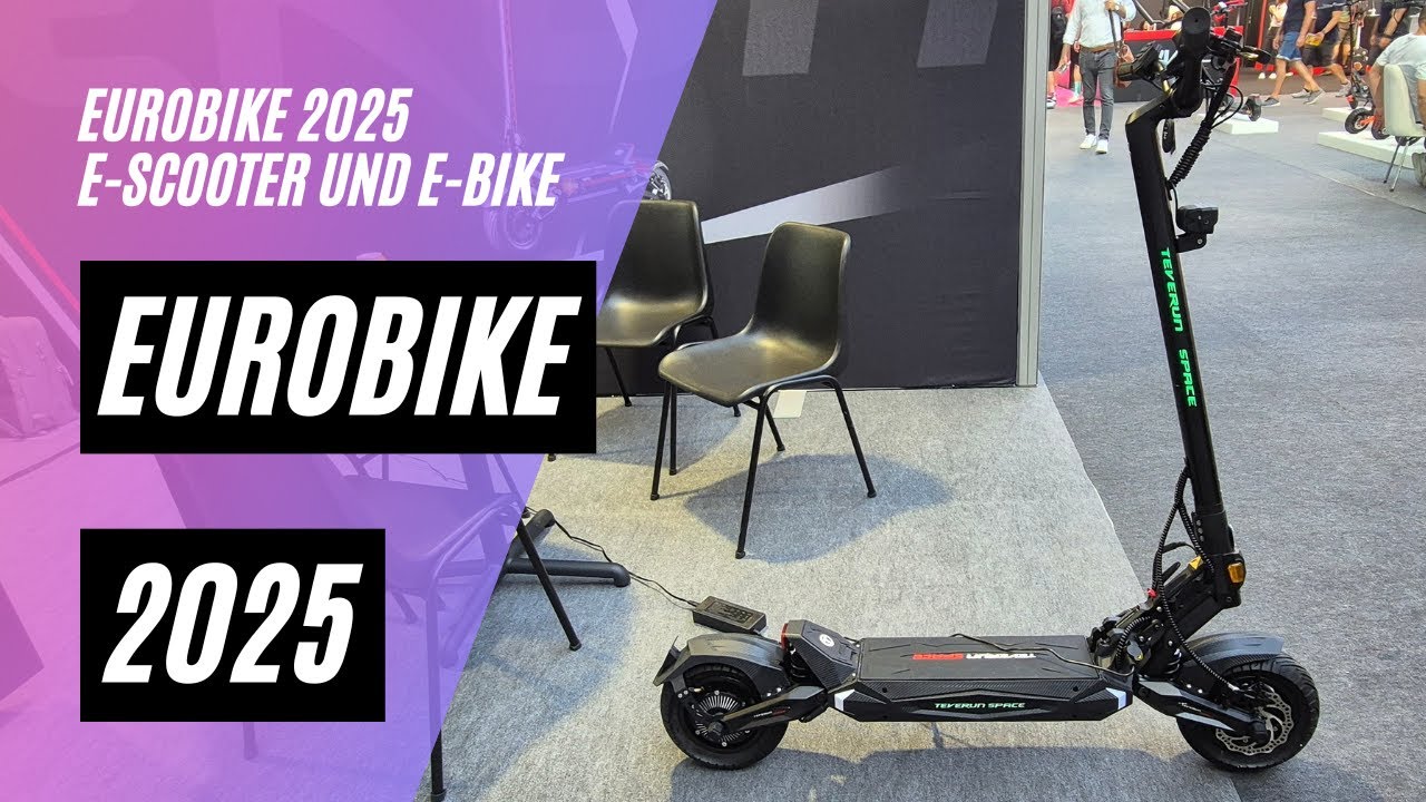 🛴 Eurobike Messe 2025 🚲 25. - 29.06.2025 in Frankfurt am Main