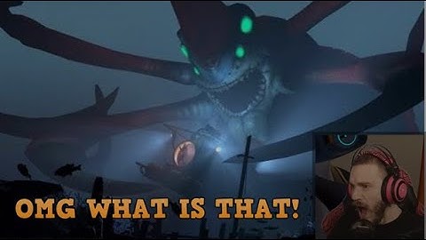 THIS Was PewDiePies FIRST Reaction To The REAPER LEVIATHAN!