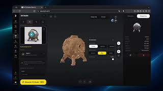 One Image → Futuristic 3D Sci-Fi Robot in Minutes | Blyth AI