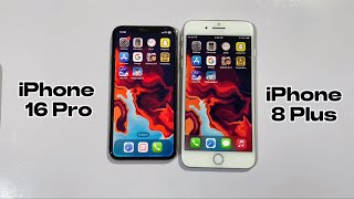 iPhone 16 Pro vs iPhone 8 Plus - Speed Test 2025