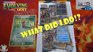 What is Going On!? Evolving Skies 3-Pack Blister Opening! (Pokémon TCG Opening)