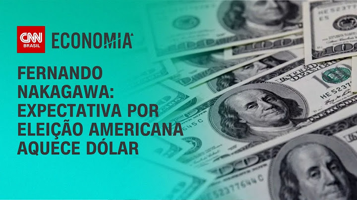 Fernando Nakagawa: Expectativa por eleição americana aquece dólar | LIVE CNN