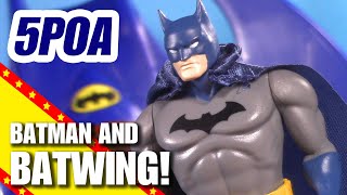 NEW SUPER POWERS BATMAN AND BATWING! McFarlane Toys DC Direct 2022 - 5POA Action Figure Review