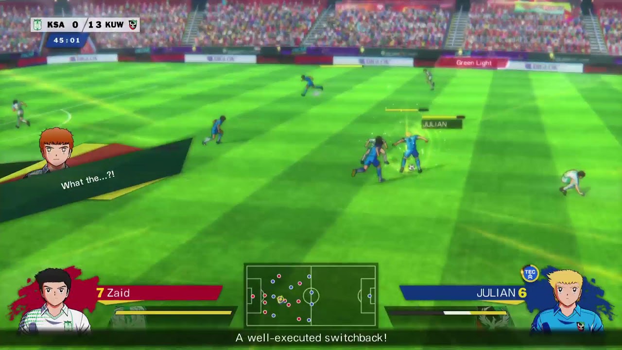 CAPTAIN TSUBASA/KUWAIT 🇰🇼/VS/KSA🇸🇦