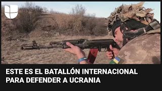 Soldados latinos conforman un batallón internacional que defiende el territorio ucraniano