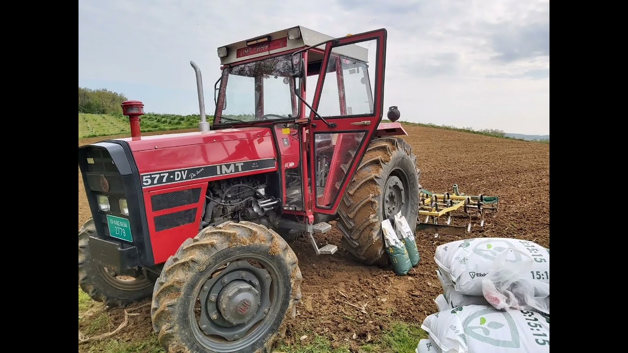 Priprema za setvu i setva kukuruza sa IMT 577 DV i IMT 549 DV