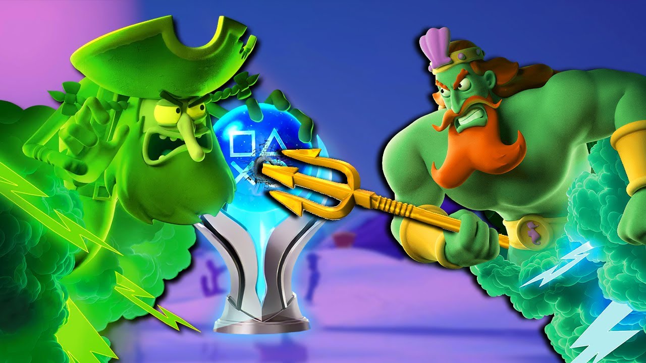 I WANT World's First Spongebob Titans of the Tide Platinum Trophy!