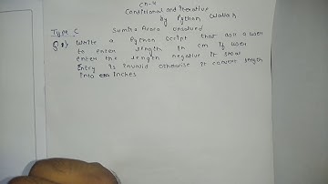 Sumita arora class 11 python Conditional and iterative unsolved questions
