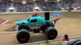 Shark Attack Freestyle At Williamston Monster Truck Wars