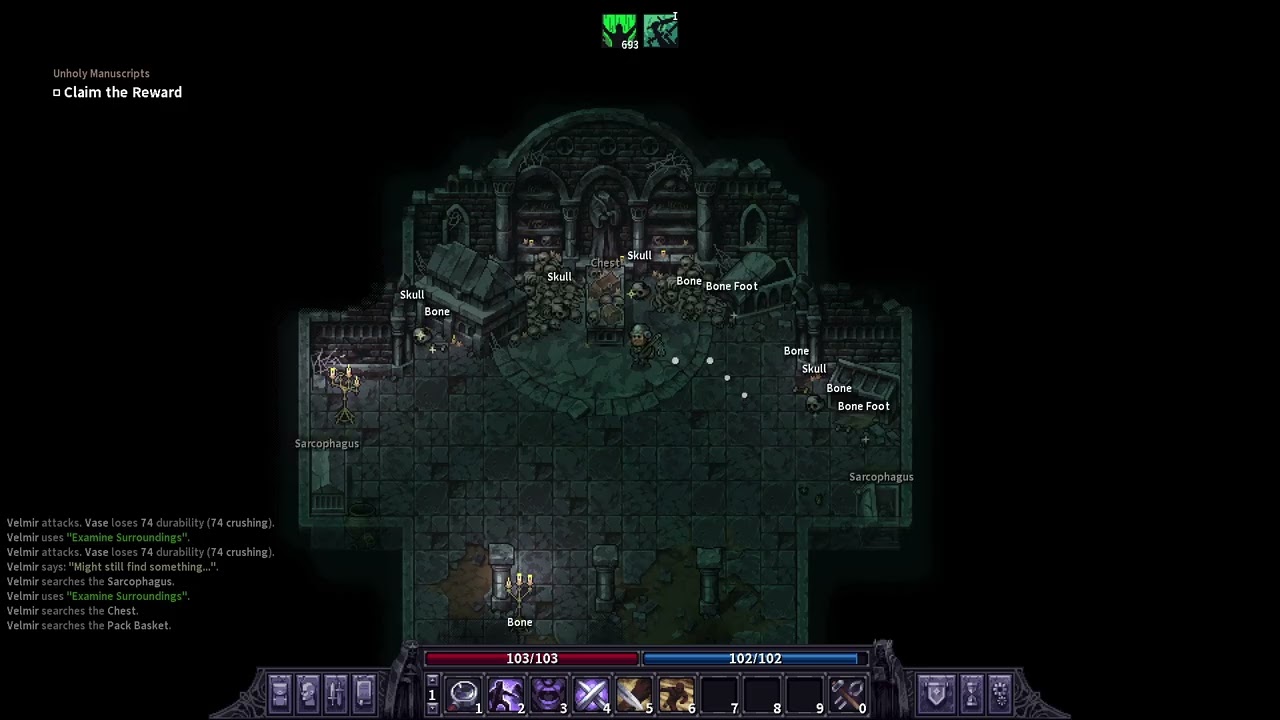 STONE SHARD  PERMADEATH   VELMIR FREE WEAPON #12   ultima mision