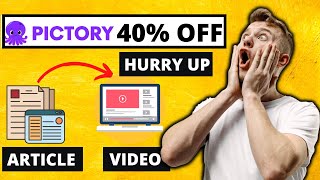 Pictory Review | Convert Articles Into Videos Using Pictory | Pictory Halloween Discount