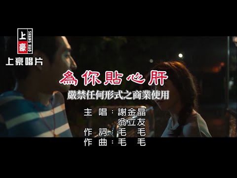 謝金晶vs翁立友-為你貼心肝【KTV導唱字幕】1080p