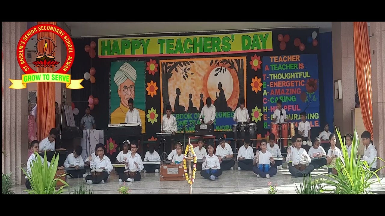 Students Tribute to Teachers on teachers day. - YouTube