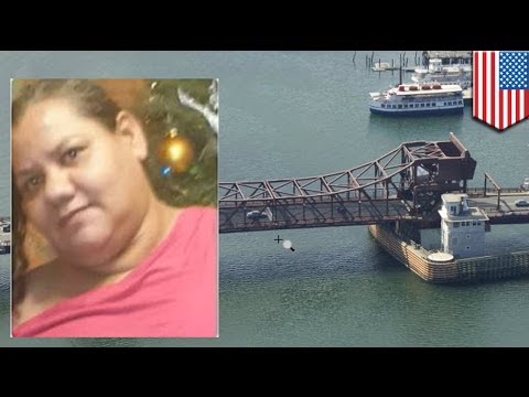 crushed drawbridge death woman