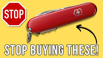 Stop met geldverspilling! Slechts 5 Victorinox-modellen die je echt nodig hebt