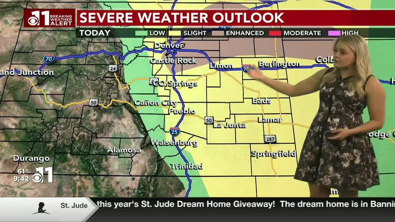 Strong to severe storms possible Wednesday and Thursday - YouTube
