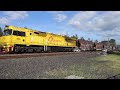 6006 and 6005  6008 with aurizon empty coal tm53  161123