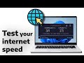 How to test internet speed