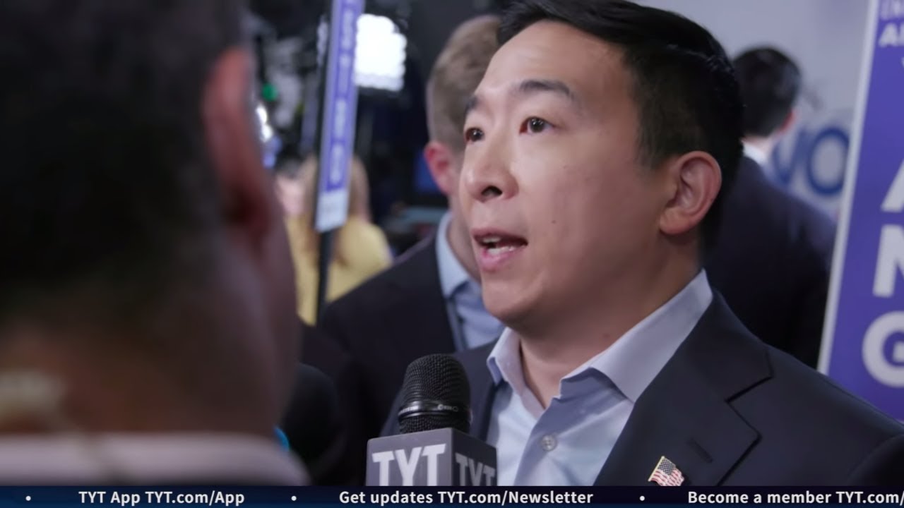 Andrew Yang Explains Democracy Dollars at Houston Debate - YouTube