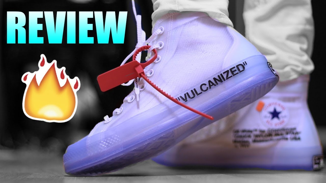 OFF WHITE CONVERSE CHUCK TAYLOR Review ! | Off White Converse Chuck ...