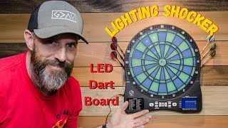 Lighting Shocker LED dart board review screenshot 5