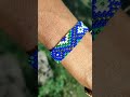 bead seed loom bracelet woven for sale