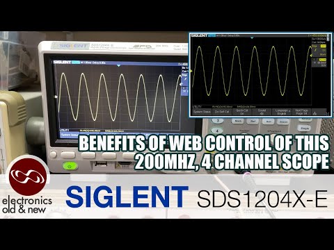 Siglent 200mhz 4 Channel Oscilloscope