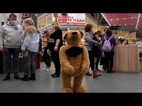 Самая крупная выставка мишек Тедди в Москве